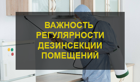 Дезинсекция помещений